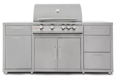 Blaze 6 Ft Stainless Steel BBQ Island With 32 Inch LTE Grill - Natural Gas • $4699.98