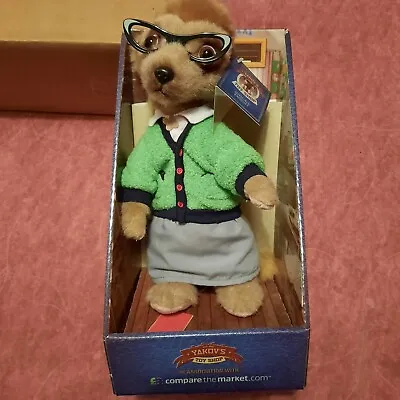 Maiya Compare The Market Meerkat New In Box With Certificate • £3.50