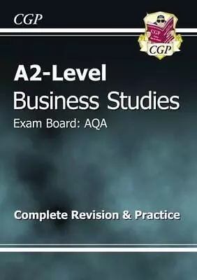 A2-Level Business Studies AQA Complete Revision & Practice Very Good Condition • £2.90