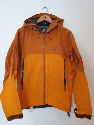 £71 • Buy ARC'TERYX RUSH Gore-Tex Pro RECCO Mid Length Windbreaker Mustard Size S