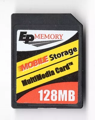EP Memory 128MB MMC MultiMediaCard Multi Media Card Camera Memory Card • $19.99