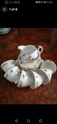 Colclough Autumn Leaves 21 Piece Teaset (not AVON Pattern) • £40