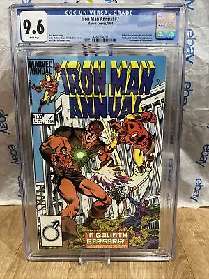 Iron Man Annual #7 Vol. 1 High Grade 1st App Marvel Annual Book Cm24-230 • $54.99