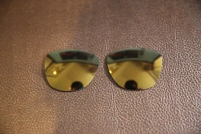 PolarLens POLARIZED Bronze Gold Replacement Lens For-Oakley Frogskins Sunglasses • £12.99