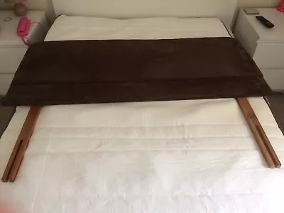 £25 • Buy Faux Suede Chocolate Brown Double Headboard