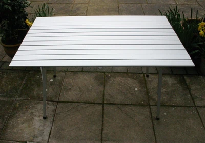 £29.50 • Buy ROYAL Brand FOLDING ALUMINIUM CAMPING TABLE. Large. Hardly Used. Vgc *