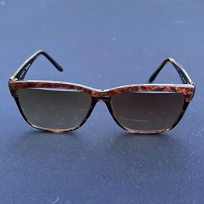 Ellen Tracy Oversized Tortoise Brown Sunglasses Made In Italy B17-169-1 • $18.24