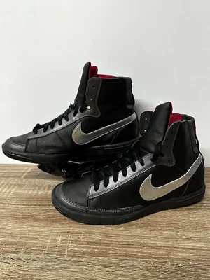 £29 • Buy Nike Junior Or Womens Blazer Mid '77 Trainers Retro Black Silver Pink Size Uk 4
