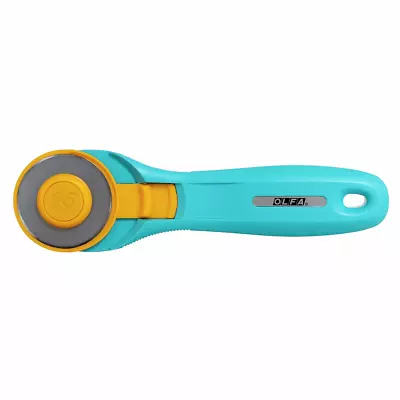 OLFA 45mm Aqua Rotary Cutter Trimmer - Quick Change Quilting Fabric RTY-2CPIK • £12.99