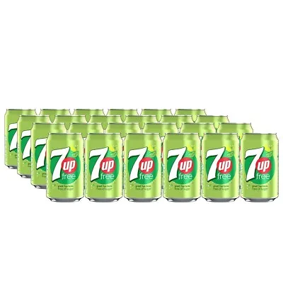 7up Sugar Free Fizzy Drink Full Case 24x330ml • £15.99