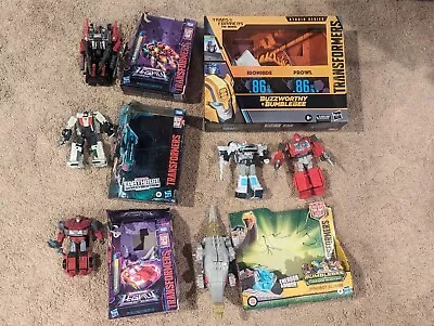 Transformers Lot Wheeljack Sludge Ironhide Prowl With Boxes • $59.99