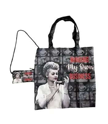 I Love Lucy Shopping Bag With Pouch Minding My Own Business  • $19.52