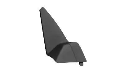 Mercedes Benz Door Mirror Triangle Covers - Gray - W124 - Left • $62.90