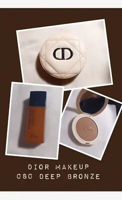 Christian Dior Forever Undercover 24H Full Coverage Foundation And Bronzer Set  • $50