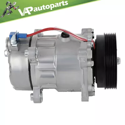 AC Compressor W/Clutch For Volkswagen 95-02 Cabrio 93-96 Passat 93-99 Jetta Golf • $120.41