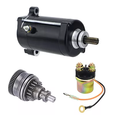 Starter And Bendix For Yamaha Wave Blaster II 760 WB760 1996 1997 With Relay • $69.99