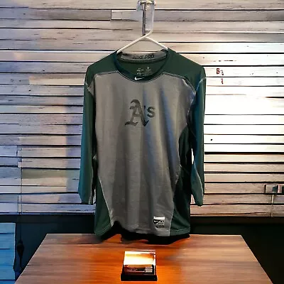 Nike Pro Dri-Fit Oakland A’s Authentic Collection Shirt • $15.99