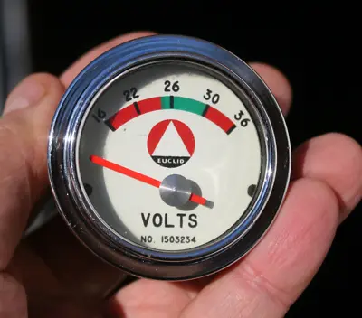 Euclid Vintage Truck Or Commercial Volt Voltmeter 2 1/16  Gauge • $79