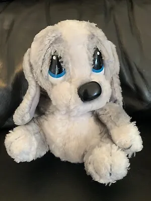 £1.50 • Buy Vintage Honey Grey White Soft Toy Dog From Sad Sam