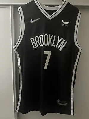 BNWT Brooklyn Nets Kevin Durant Nike Black Swingman Jersey - Size 52 / XL • $45