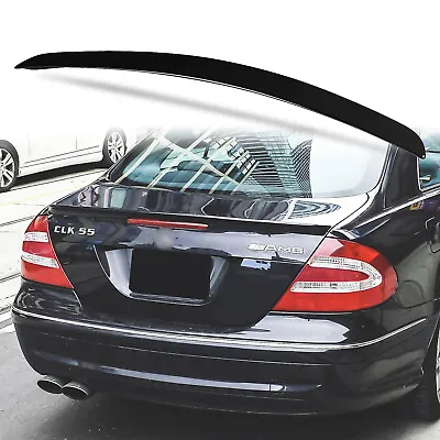 Painted Obsidian Black 197 ABS Trunk Spoiler For Mercedes Benz W209 CLK Coupe • $113.99