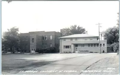 RPPC MAPLETON Iowa IA ~ ST. MARY'S CONVENT & School ~ Monona County   Postcard • $5.93