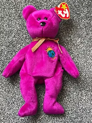 TY Millenium Beanie Baby Bear With Tag • £3.50