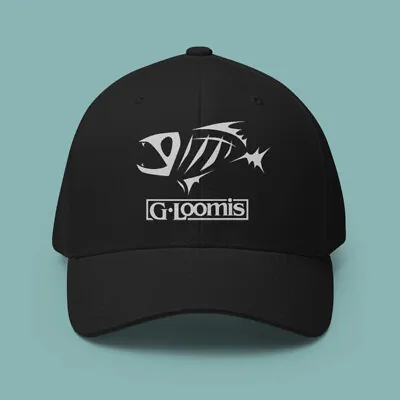 G Loomis Fishing Logo Print Cap Baseball Hat For Unisex Adults • $19.50