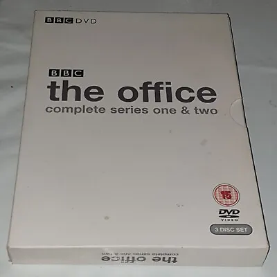 The Office (UK) Complete Series 1 & 2 - Region 2/4 PAL - 3 Disc Set - FREE POST  • $10.99