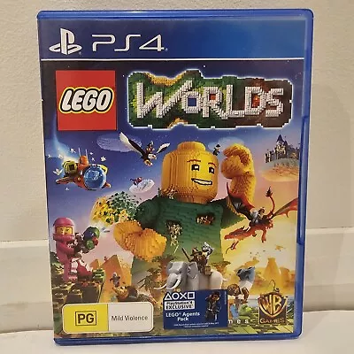 LEGO Worlds Sony PlayStation 4 PS4 - PAL - Complete - Free Postage • $19.88