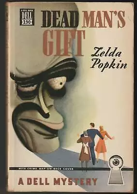 Zelda Popkin / Dead Man's Gift Dell Map Back 1st Edition 1947 • £17.68