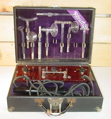 Antique Medical Quack Equipment Renulife Violet Ray Generator Model R Working • $748