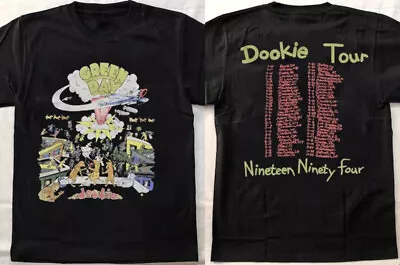 Green Day Dookie Tour 1994 Vintage Style Mens Graphic Metal & Rock Band Tees Fam • $20.99