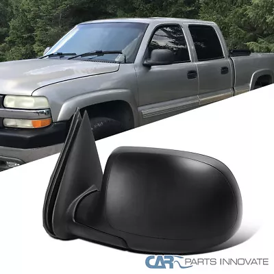 Driver Left Fits 1999-2002 Chevy Silverado GMC Sierra Manual Fold Side Mirror • $24.95