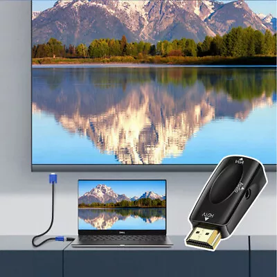 Cable Adapter Video Converter HDMI High-definition Master Audio Hd • $4.15