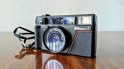 Vintage Nikon L35 AF Auto Focus 35mm Point And Shoot Film Camera 1983 CLEAN • $89.70