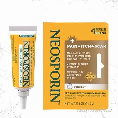 £17.99 • Buy Neosporin Pain+Itch+Scar Ointment 14.2g | Original | UK Stock