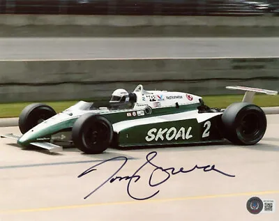 TOM SNEVA SIGNED AUTOGRAPHED 8x10 PHOTO LEGENDARY INDY 500 DRIVER BECKETT BAS • $65