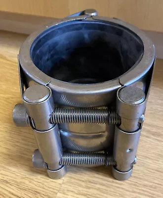 £59.99 • Buy MJH Bolt-Inserting Hinge Type Repair Pipe Clamp Couplings 88-91mm For Pipe Leaks
