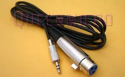 6Ft XLR 3-Pin Female To 3.5mm 1/8  Stereo Plug Microphone Audio TRS Cable 6'Ft • $7.99