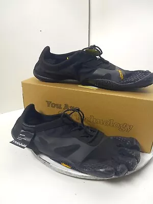 Vibram Fivefingers KSO EVO Black Barefoot Shoes Mens Sz 12.5-13 (EU 48) • $89.99