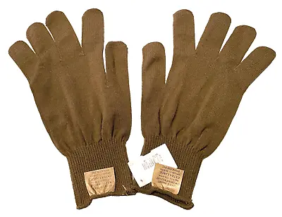 USGI Military Issue USMC COYOTE BROWN Glove Liners D-3A D3A XL X-Large NEW • $8.90