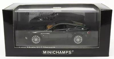 Minichamps 1/43 Scale 400 137222 - Aston Martin V12 Vanquish - Green • £49.99