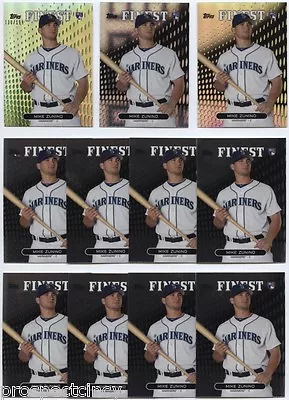 Lot Of (23) Mike Zunino 2013 Topps Finest RC Refractor Cards - Seattle Mariners • $24.99