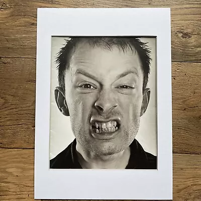 Thom Yorke Radiohead 1997 Magazine Poster Original Mounted A3 By Neil Cooper  • £25