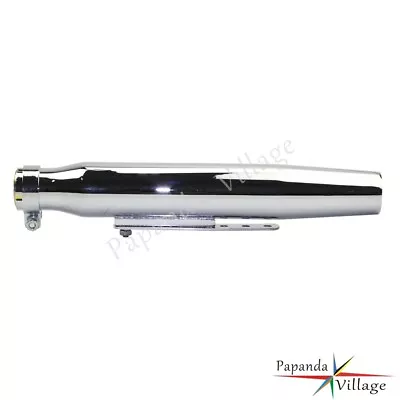 For Suzuki LS650 Boulevard Savage Performance Exhaust Muffler Taper Chrome 385mm • $82.78