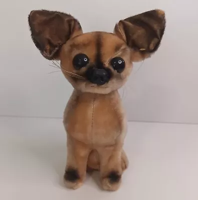 Kamar 1967 Chihuahua Puppy Dog Plush Stuffed Toy Realistic Vintage 22 Cm Rare • $40.50