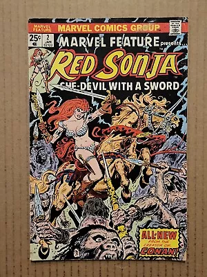 Marvel Feature #2 Red Sonja 1976 VG • $9.99