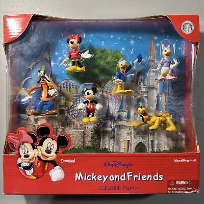 VINTAGE 2008!! Mickey And Friends Collectible Figures Disneyland Exclusive NEW!! • $24.99