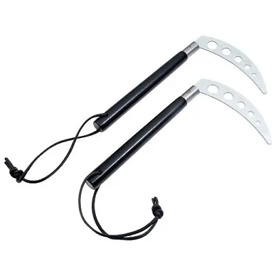 Black Competition Kamas Weapon For Martial Arts Karate Training - Pair • $33.99